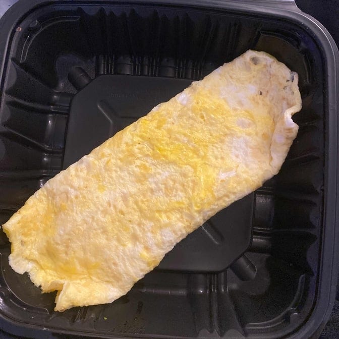 American Cheese Omelette.